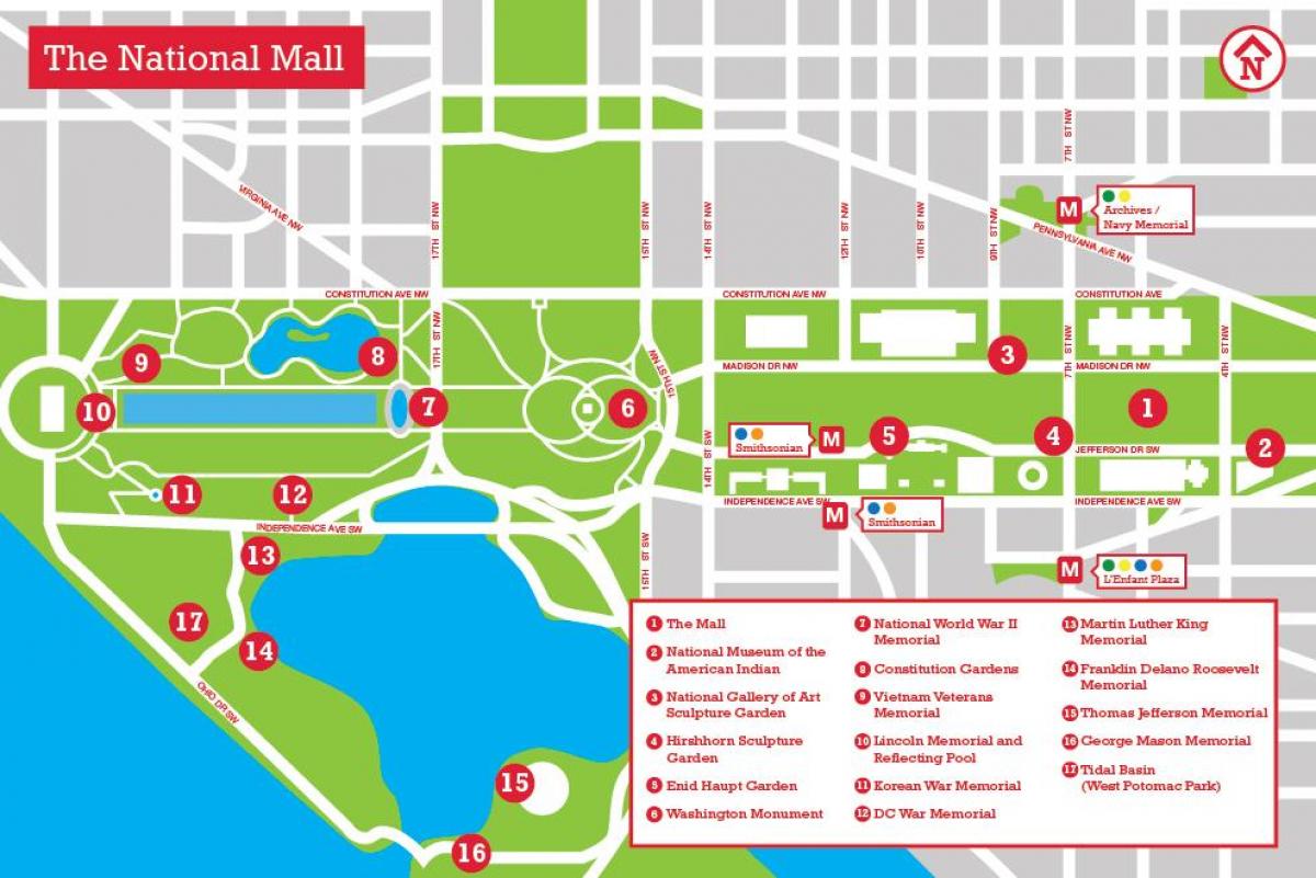 mapa nazionalean mall parking