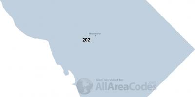 Dc zip code mapa