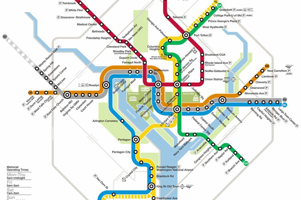 garbitu dc metro mapa