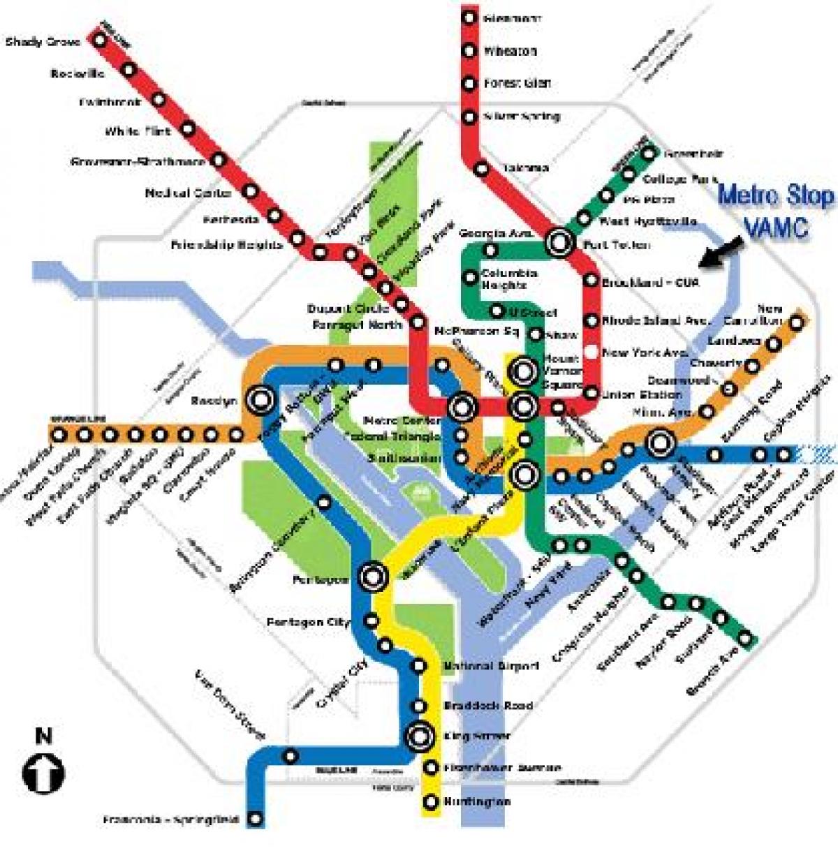alkain metro mapa