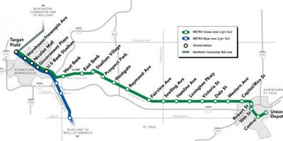 Green line dc metro mapa