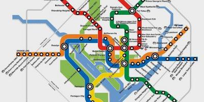 Dc metro mapa planifikatzailea