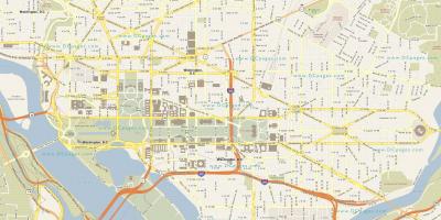 Washington street mapa